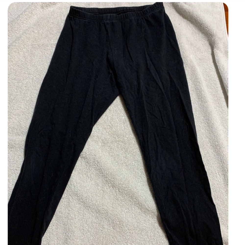 Black leggings, size medium, old navy
